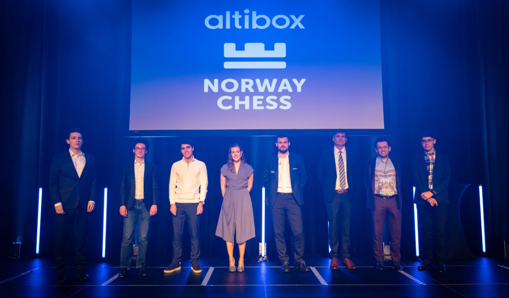 Carlsen - Tari, así fue la jornada 8 del Altibox Norway Chess