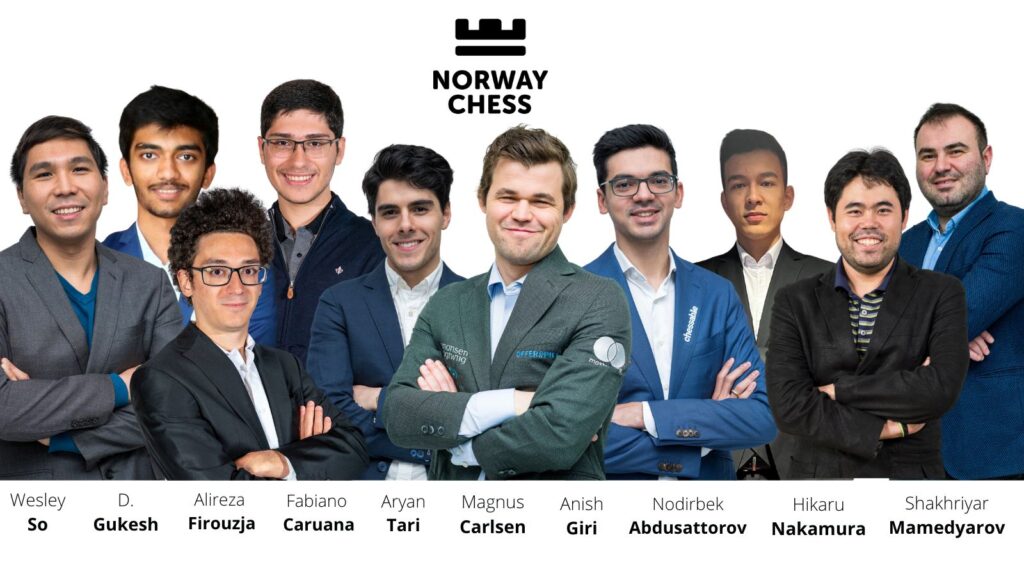 Stavanger 20230529.Alireza Firouzja during Norway Chess 2023 which