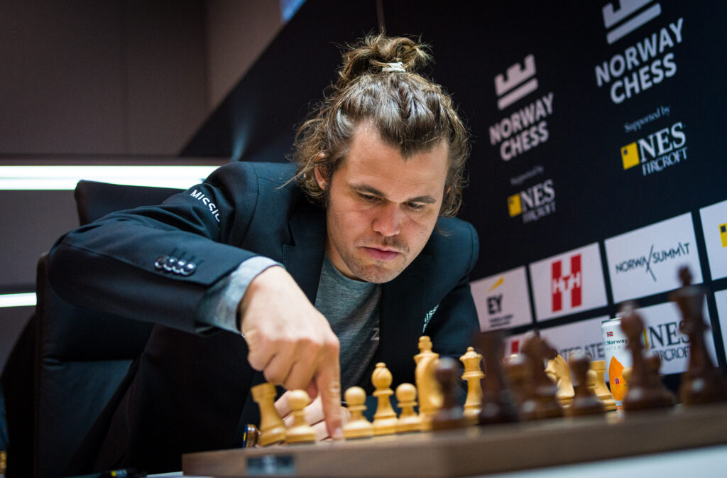 Magnus Carlsen at the Lichess Meetup in Norway! : r/chess