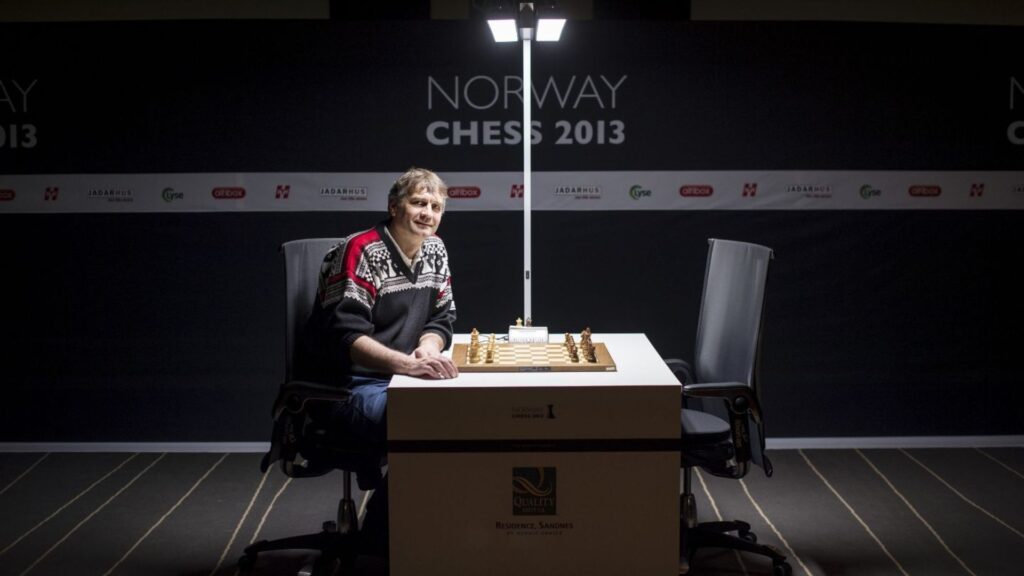 Kjell Madland at Norway Chess 2013