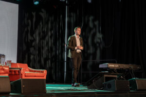 Eirik Mofoss, Managing director at Langsikt, at the Norway Summit conference 2025