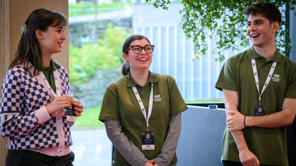 Volunteers at Norway Chess