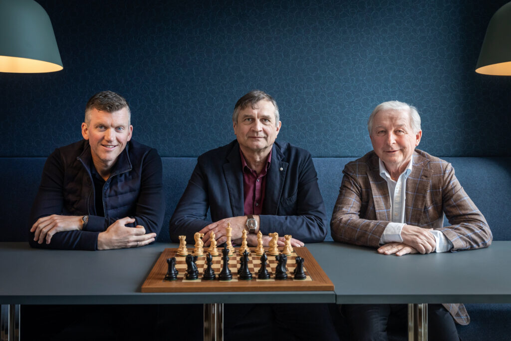 Knut Ugland, Kjell Madland e Hans Øivind Nordvik